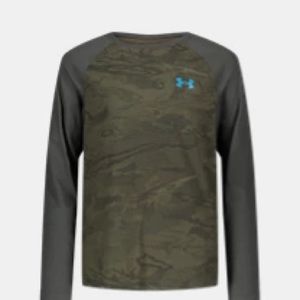 Boys' Pre-School UA Halftone Reaper Raglan Long Sleeve